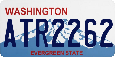 WA license plate ATR2262