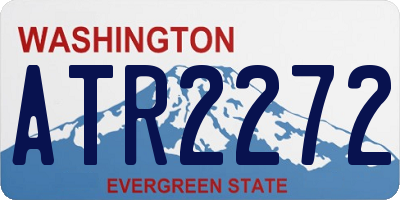 WA license plate ATR2272