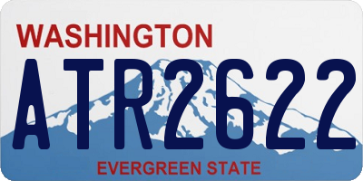 WA license plate ATR2622