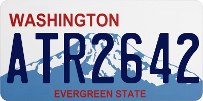 WA license plate ATR2642