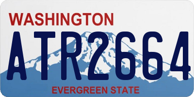 WA license plate ATR2664