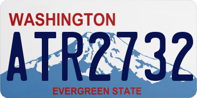 WA license plate ATR2732