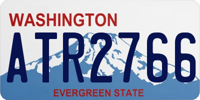 WA license plate ATR2766