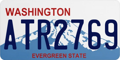 WA license plate ATR2769