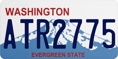 WA license plate ATR2775