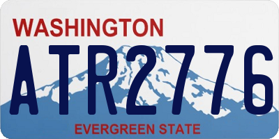 WA license plate ATR2776