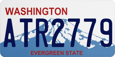 WA license plate ATR2779