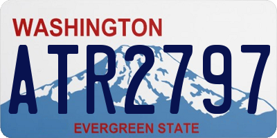 WA license plate ATR2797