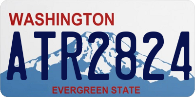 WA license plate ATR2824