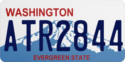 WA license plate ATR2844