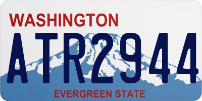 WA license plate ATR2944