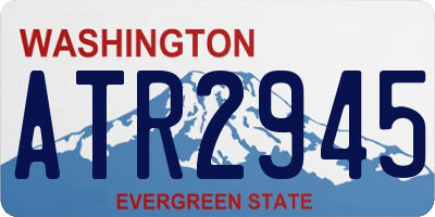 WA license plate ATR2945