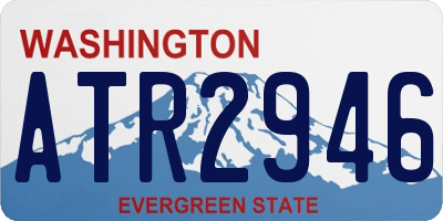 WA license plate ATR2946