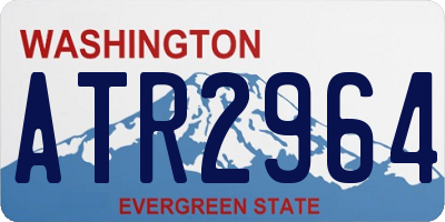 WA license plate ATR2964