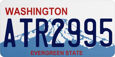 WA license plate ATR2995