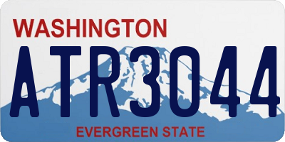 WA license plate ATR3044