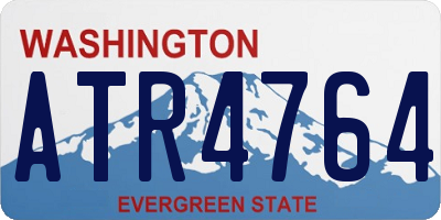 WA license plate ATR4764