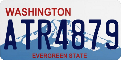 WA license plate ATR4879