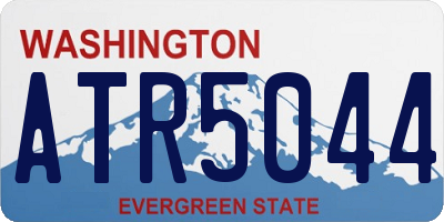 WA license plate ATR5044