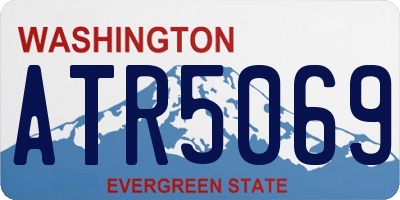 WA license plate ATR5069