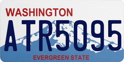 WA license plate ATR5095