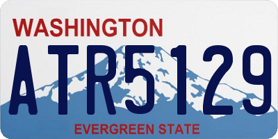 WA license plate ATR5129