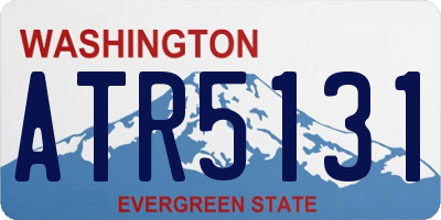 WA license plate ATR5131