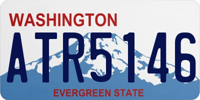 WA license plate ATR5146