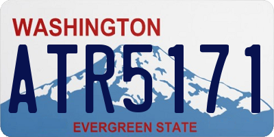 WA license plate ATR5171
