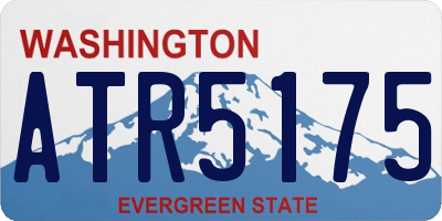 WA license plate ATR5175