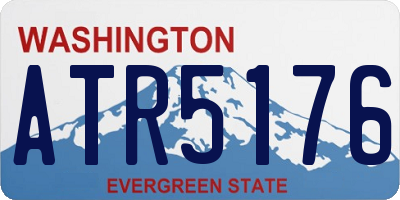 WA license plate ATR5176