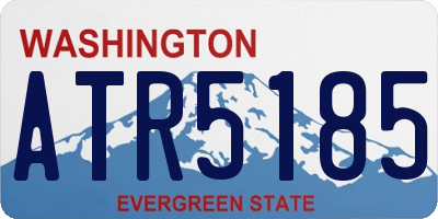 WA license plate ATR5185