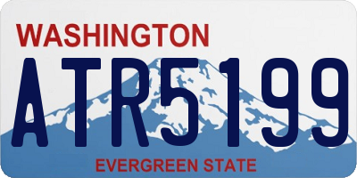 WA license plate ATR5199