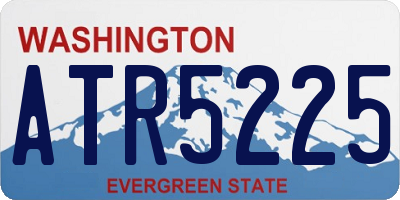 WA license plate ATR5225
