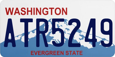 WA license plate ATR5249