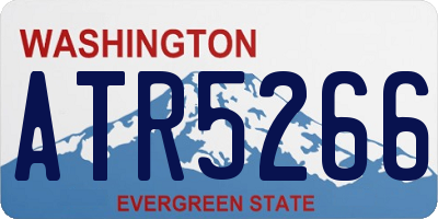 WA license plate ATR5266