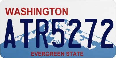 WA license plate ATR5272