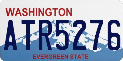 WA license plate ATR5276