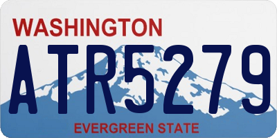 WA license plate ATR5279