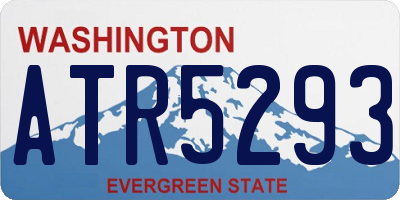 WA license plate ATR5293