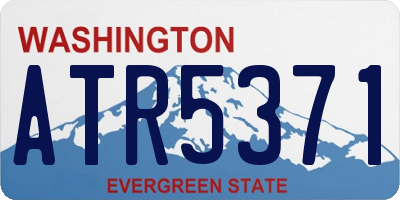 WA license plate ATR5371