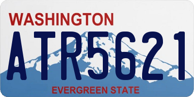 WA license plate ATR5621