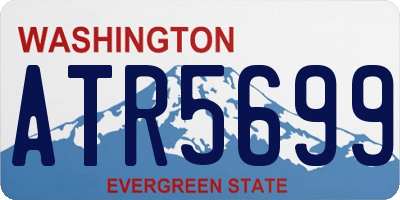 WA license plate ATR5699
