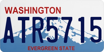 WA license plate ATR5715