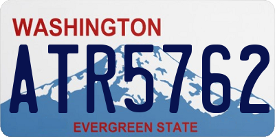 WA license plate ATR5762