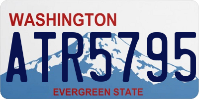 WA license plate ATR5795
