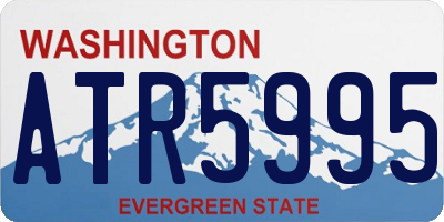 WA license plate ATR5995