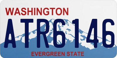 WA license plate ATR6146