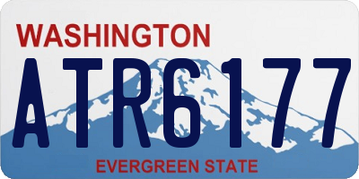WA license plate ATR6177