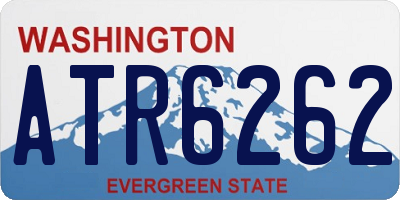 WA license plate ATR6262